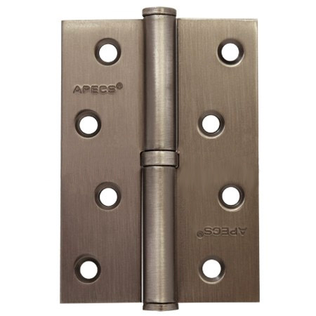 Петля стальная разъемная дверная левая Apecs 100*70-B-Steel-GRF-L Левый графит