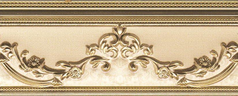 Плитка керамическая Aparici Pashmina Cachemir Gold Cf бордюр 8х20