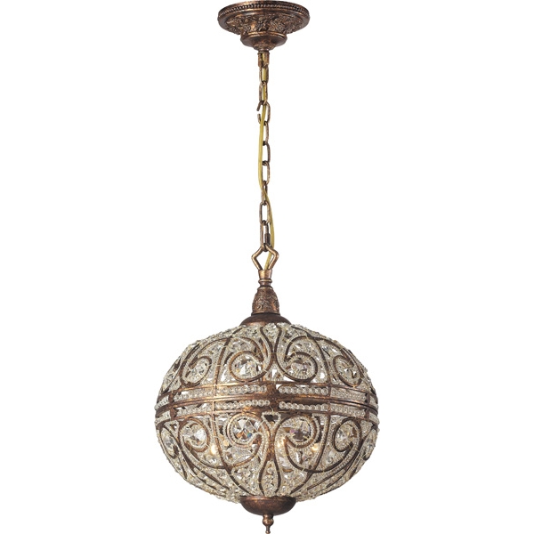 Подвесной светильник N-Light 596 5962/4+4 spanish bronze