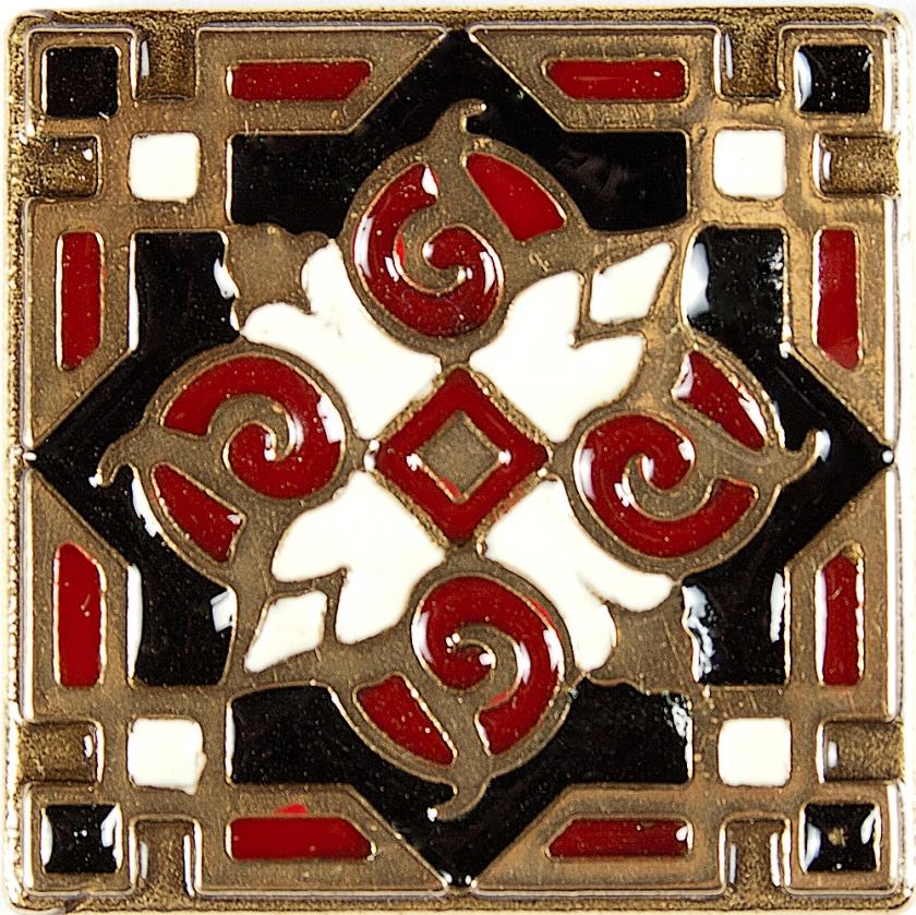 Вставка Kavarti из бронзы с эмалью Orient 1664 5х5