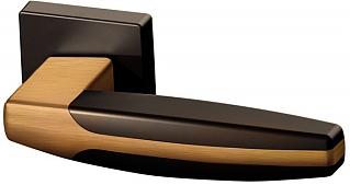 Ручка дверная межкомнатная Armadillo Urban ARC USQ2 BB/SBB/BB- 17 коричневая бронза
