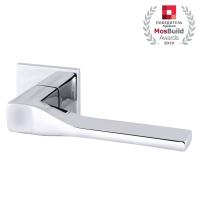 Комплект на 3 двери - Ручка дверная межкомнатная Armadillo GRAND USS CP-8 хром