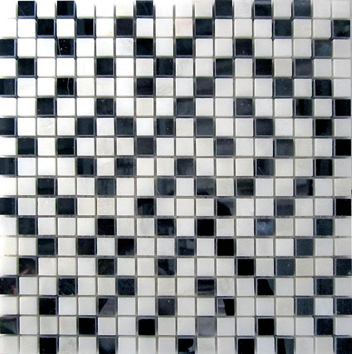 Мозаика Q-Stones из камня QS-062-15P/10 30,5х30,5