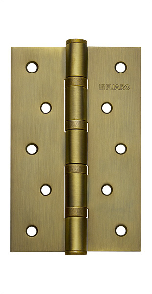 Петля дверная стальная универсальная Fuaro 4BB 150x95x3 WAB (мат. бронза)