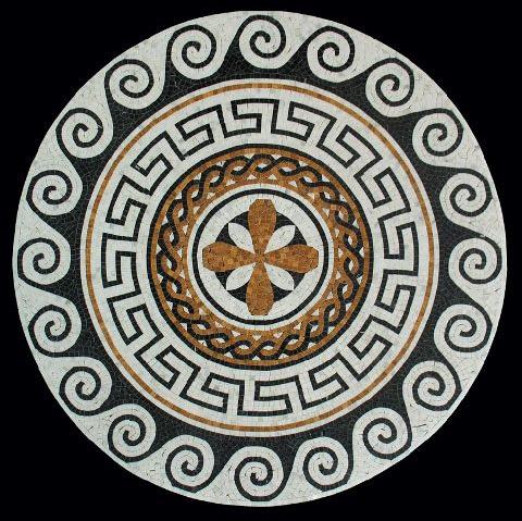 Мозаика Natural Мозаичные Розоны PH-10 произв. чип 100х100