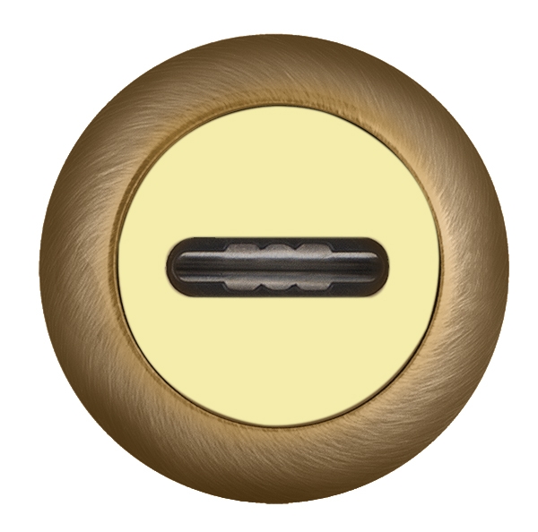 Накладка под сувальдный ключ Fuaro SC RM AB/GP-7 (1 шт.)