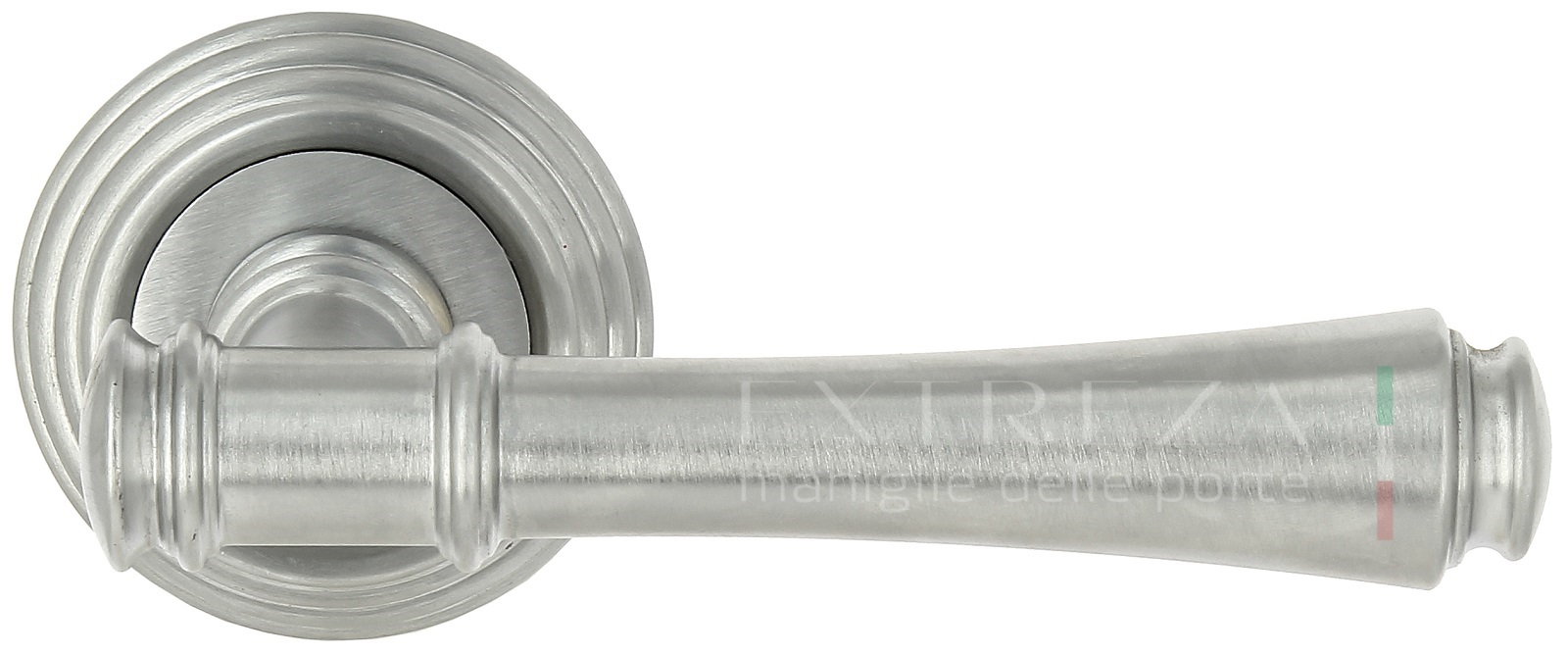 Ручка дверная Extreza PIERO (Пиеро) 326 на розетке R05 матовый хром F05