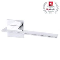 Комплект на 4 двери - Ручка дверная межкомнатная Armadillo MIRAGE USS CP-8 хром