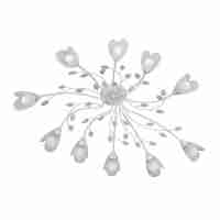 Потолочная люстра Vitaluce V3930-0/10PL