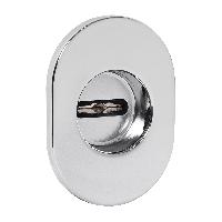 Накладка на сувальдный замок ESC.S-auto.RLR/U/R.477 CP-8 хром (1 шт)