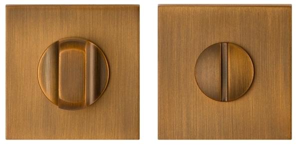 Завертка дверная сантехническая Fuaro BK6 DM CF-17 кофе кофе