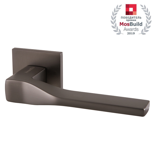 Ручка дверная межкомнатная Armadillo GRAND USS BPVD-77 вороненый никель