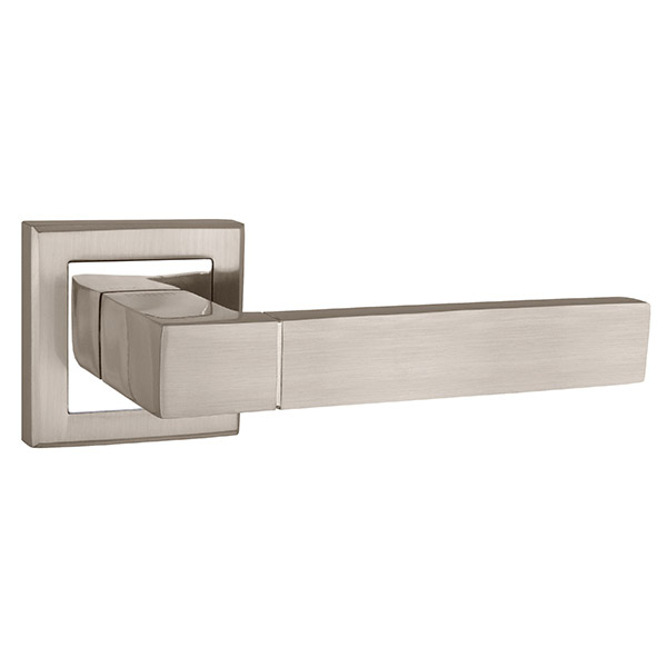 Ручка дверная межкомнатная Punto STYLE QL SN/CP-3 матовый никель/хром