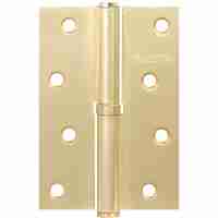 Комплект 2 шт. - Петля съемная дверная Punto 113/HD-4 PB left (латунь) левая ПОДВЕС