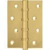 Петля дверная универсальная стальная Adden Bau 100X70X2.5 4BB Satin Gold матовое золото