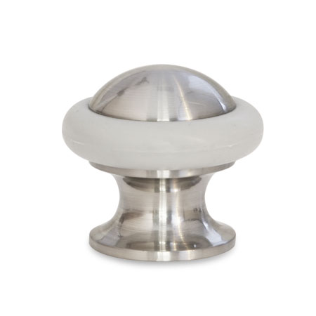 Ограничитель для двери напольный Apecs DS-0011-NIS матовый никель