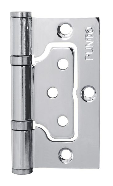 Петля универсальная без врезки Punto 200-2B 75x2,5 CP хром