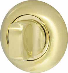 Завертка сантехническая Armadillo WC-BOLT BKW8-1SG/GP-4 матовое золото/золото, без отв.