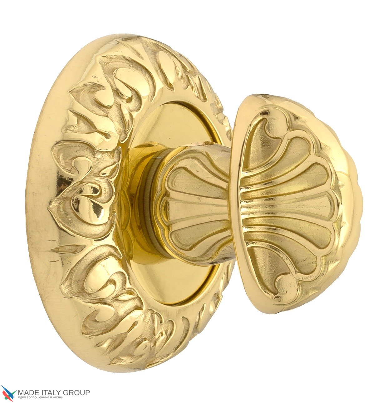 Фиксатор поворотный Venezia WC-4 D4 полированная латунь