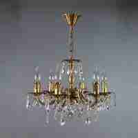 Подвесная люстра Ambiente Benisa 2226/6 AB New Leaf