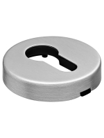 Накладка на евроцилиндр Morelli Luxury LUX-KH-R3 CSA круглая, цвет матовый хром