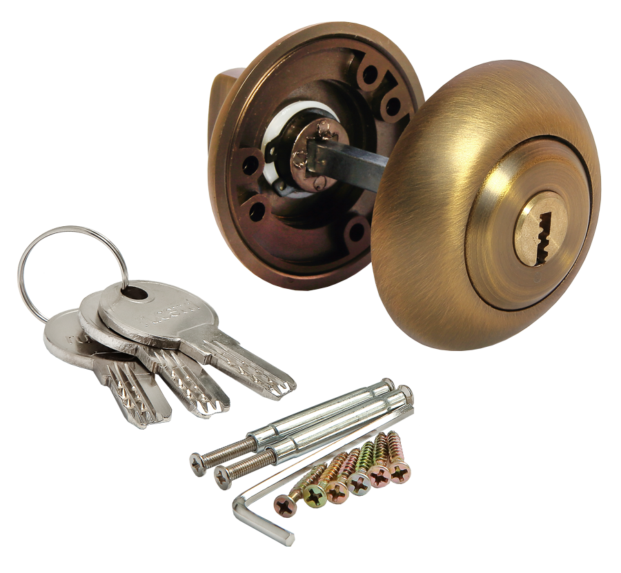 Завертка сантехническая с цилиндром Morelli MH-CYL COF