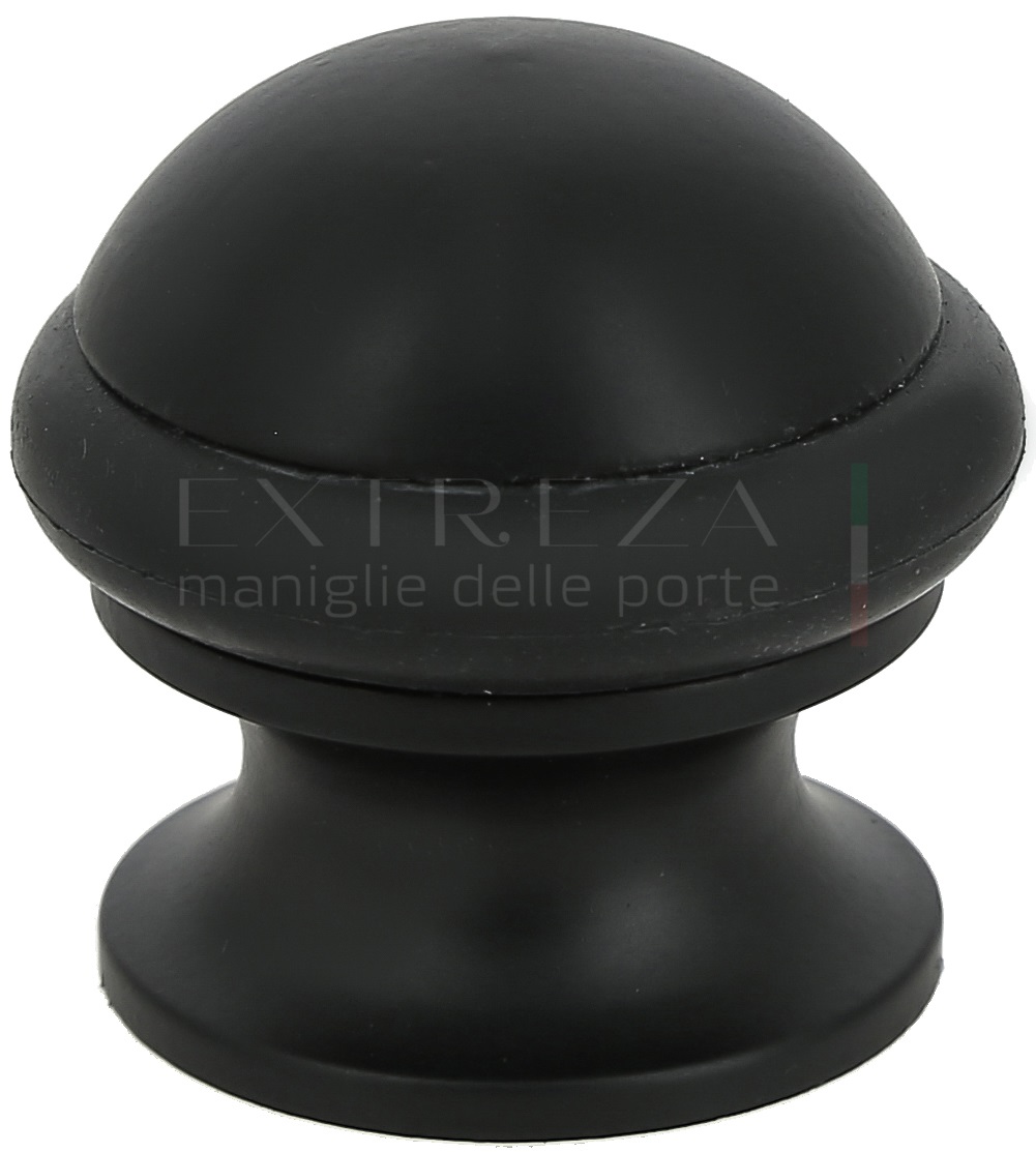 Упор напольный дверной Extreza D61 черный матовый F22