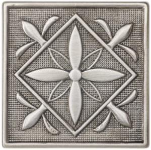 Вставка Moneli Decor Barro-co Art Taco Chic Plata 5х5