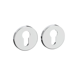 Накладка Punto (Пунто) под цилиндр ET.R.EST.R52 CP-8 хром