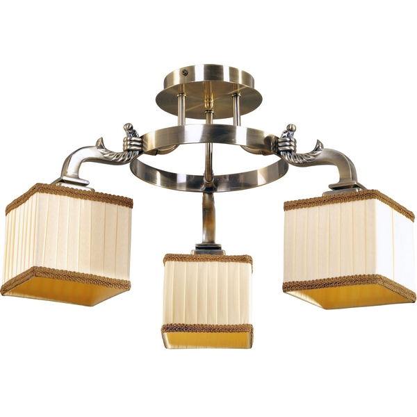 Люстра потолочная N-Light 314-03-53 бронза