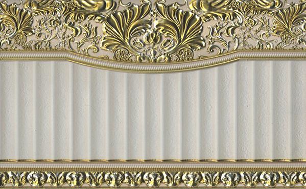 Плитка керамическая Aparici Elegy Chisel Gold Zocalo бордюр 20х31,6