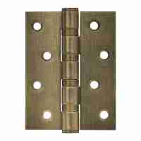 Комплект 8 шт. - Петля Armadillo (Армадилло) универсальная IN4500UC-BL AB 102x75x3 INOX304 бронза БЛИСТЕР