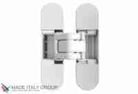 Kubica K8000 ATOMIKA DXSX, BI петля скрытая универсальная БЕЛЫЙ (60 kg)