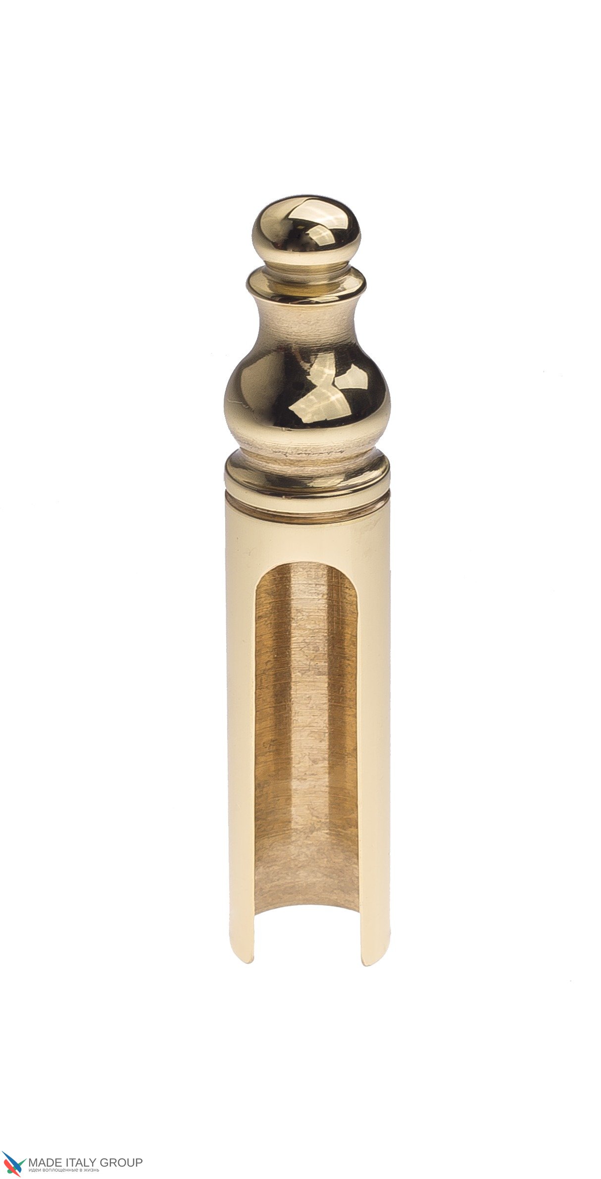 Колпачок для ввертных петель Venezia CP14 с пешкой D14 мм полированная латунь