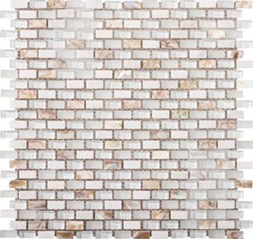 Мозаика Lantic Colonial Mosaico Tribal Pearl White G-523 28,6х28,6