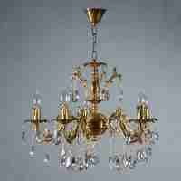 Подвесная люстра Ambiente Granada 2118/5 AB Tear drop