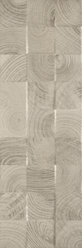 Плитка керамическая Paradyz Daikiri Grys Wood Kostki Struktura (Рект) настенная 75х25