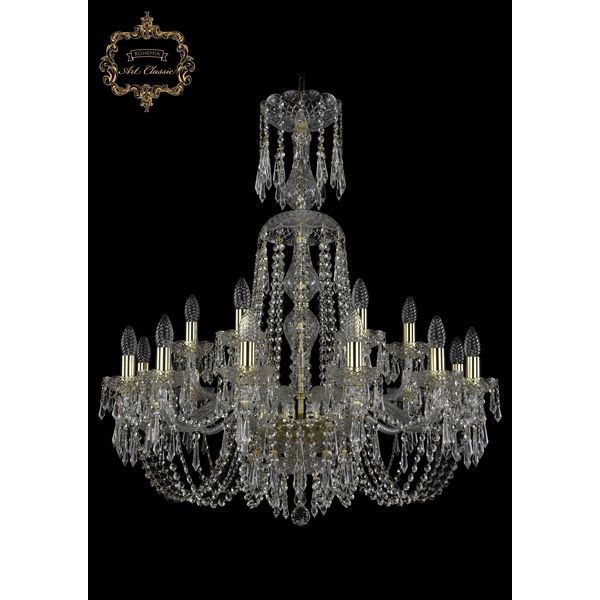 Люстра подвесная Art Classic 11.23.12+6.300.XL-92.Gd.Dr