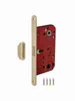 Защелка Fuaro (Фуаро) врезная магнитная MAGNM96WC-50/BL INOX SSG-39 сатин. золото (блистер)