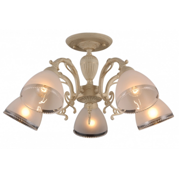 Потолочная люстра Natali Kovaltseva 79010 79010/5C BEIGE GOLD