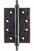 Комплект 10 шт. - Петля дверная универсальная латунная Armadillo Castillo CL 500-A4 102x76x3,5 ABL-18 темная медь