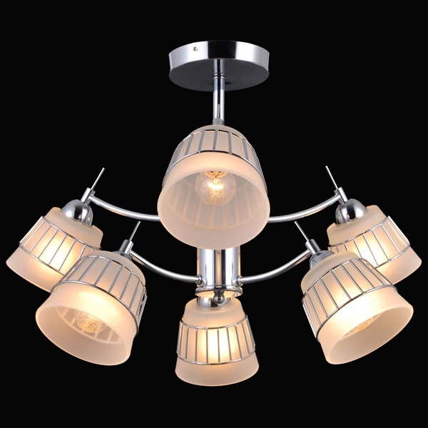 Люстра потолочная Natali Kovaltseva FRIENDLY 75088/6C CHROME