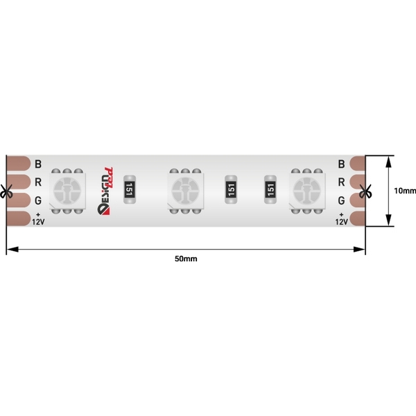 Светодиодная лента DesignLed LUX DSG560-12-RGB-65