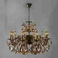 Подвесная люстра Ambiente Granada 2118/10 PB Honey Leaf