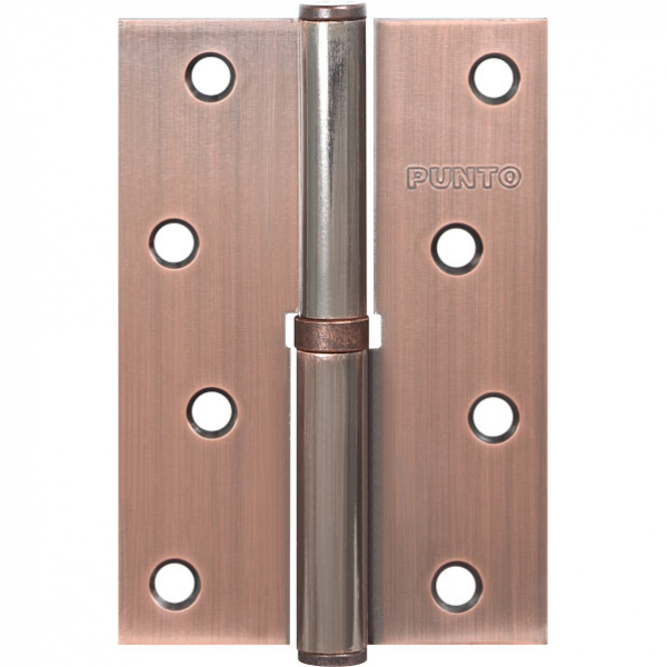 Петля съемная дверная Punto 113/HD-4 AC left (медь) левая ПОДВЕС