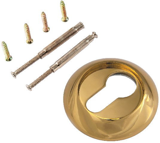 Накладка на цилиндр RENZ INET (N) 08 DGP зол. блест. темн.