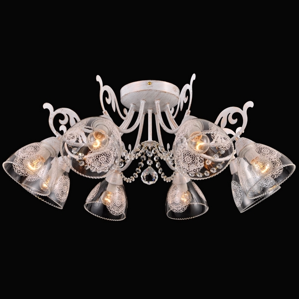 Потолочная люстра Natali Kovaltseva Tulip TULIP 75054/8C IVORY