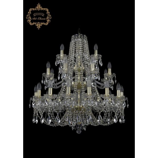 Люстра подвесная Art Classic 11.21.16+8+4.300.3d.Gd.Sp