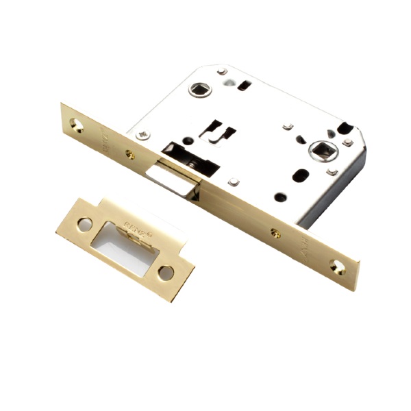 Замок дверной межкомнатный сантехнический RENZ INLB 2070 B лат.бл.