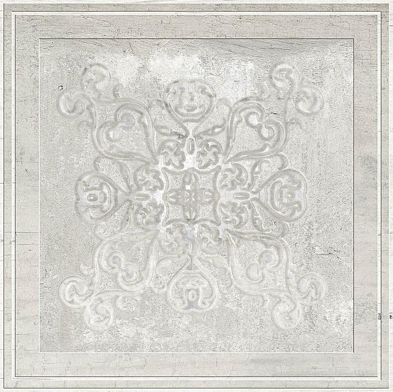 Керамогранит Absolut keramika Newcastle Decor Grey вид 7 из микса декор 45х45